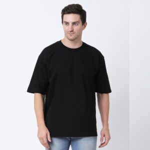 Black Oversized Unisex Tee