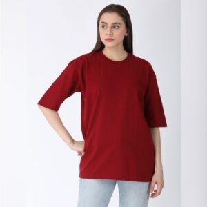 Marron Oversized Unisex Tee