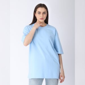 Sky Blue Oversized Unisex Tee