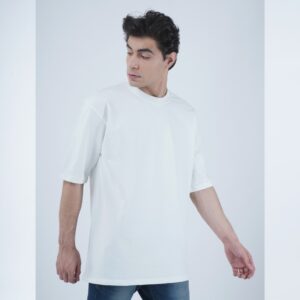 White Oversized Unisex Tee